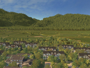 town building 3D 模型