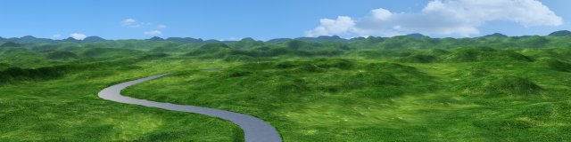 natural landscape Model 3D .c4d .max .obj .3ds .fbx .stl .blend 