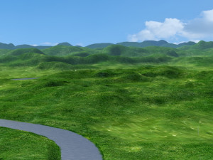 natural landscape 3D Model