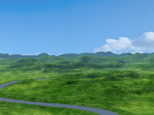 natural landscape Model 3D