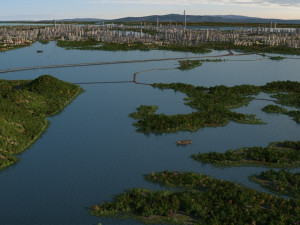 wetland landscape Modelo 3D
