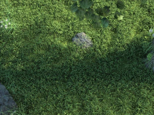 albero sotto l'uccello Modello 3D