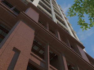 도시 건물 3D 모델