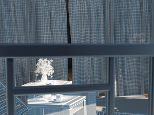 city building 3D मॉडल