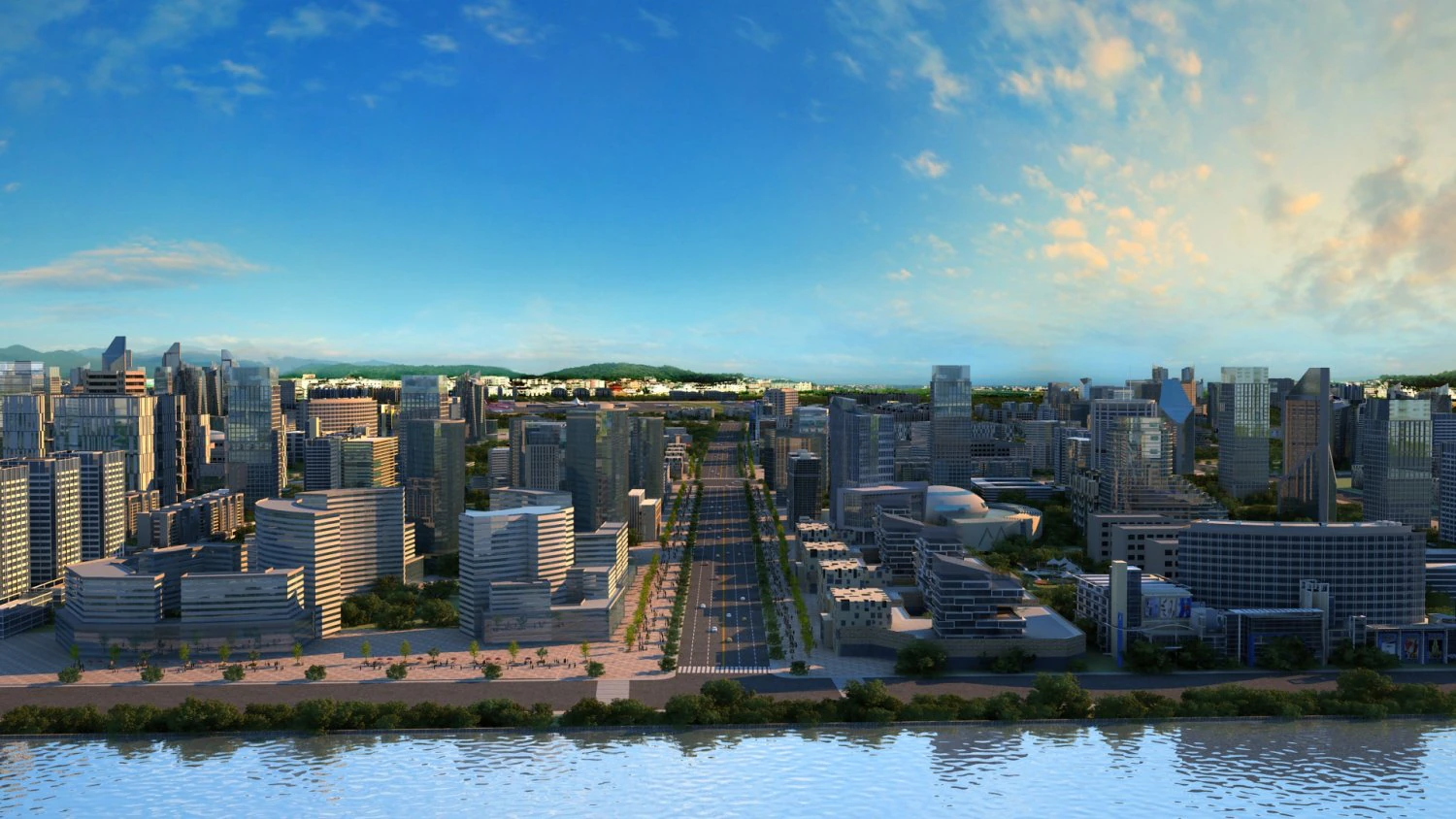city building 3D Model .c4d .max .obj .3ds .fbx .stl .blend