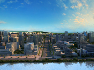 city building 3D Модель