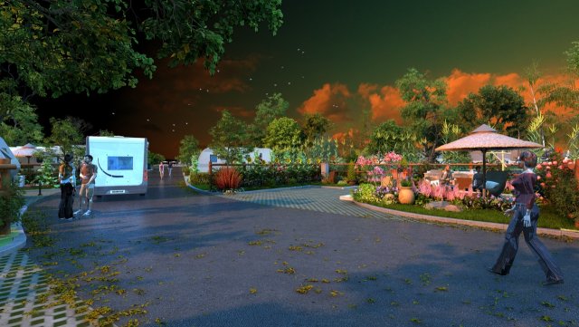 city building 3Dモデル .c4d .max .obj .3ds .fbx .stl .blend 