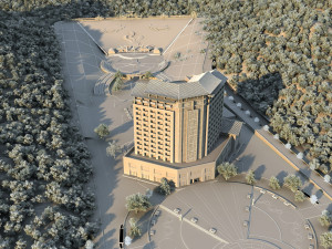 city building Modello 3D