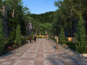 city building Modèle 3D
