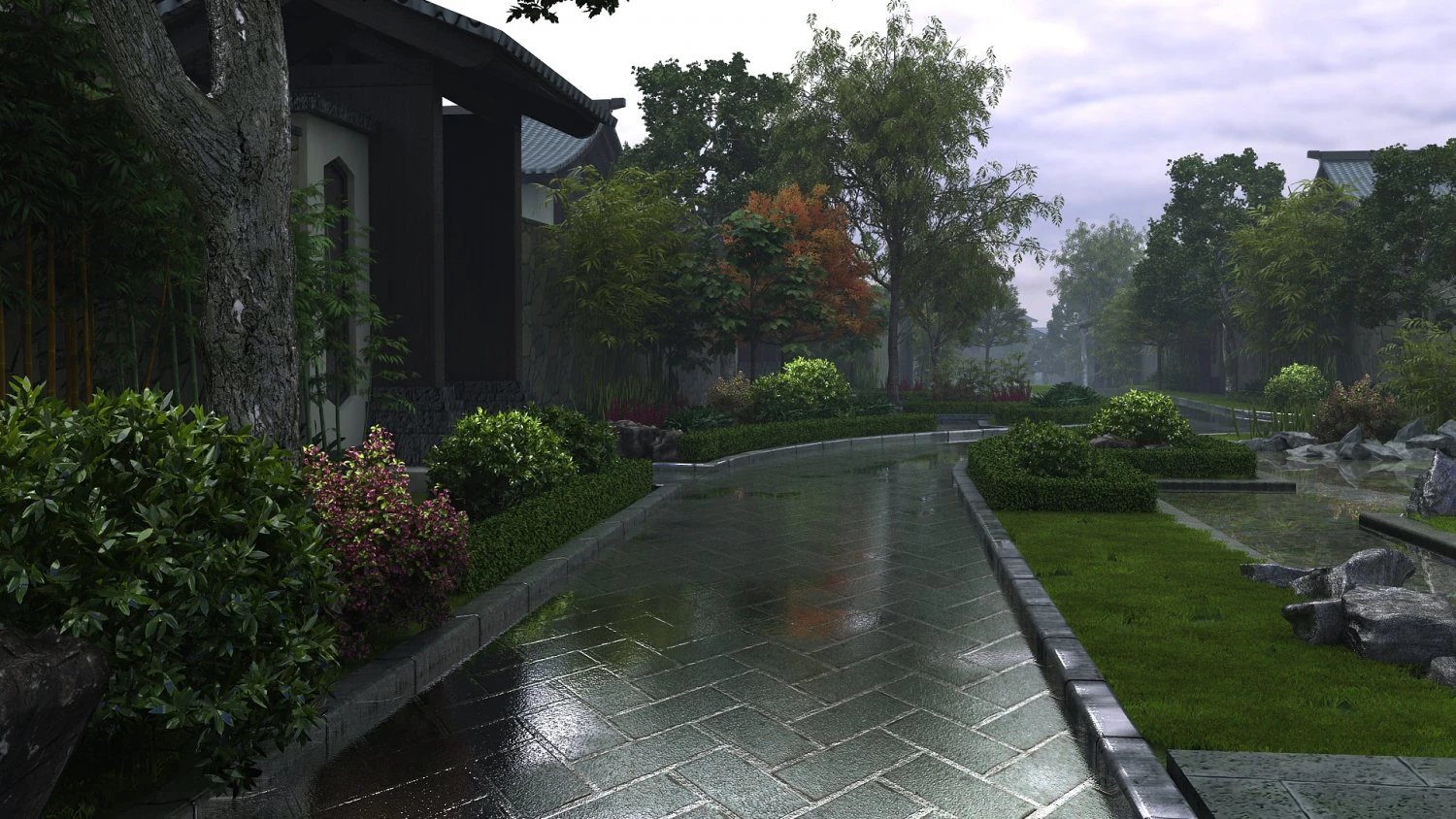 city building 3D Model .c4d .max .obj .3ds .fbx .stl .blend 