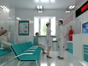 hospital Modelo 3D