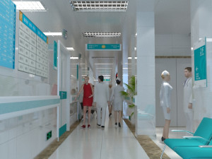 hospital Modelo 3D