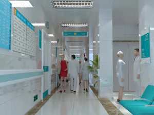 医院 3D 模型
