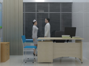 hospital Modelo 3D
