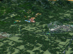 small town 3D Model
