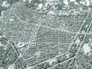 small town 3D 模型