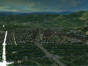 small town Modelo 3D