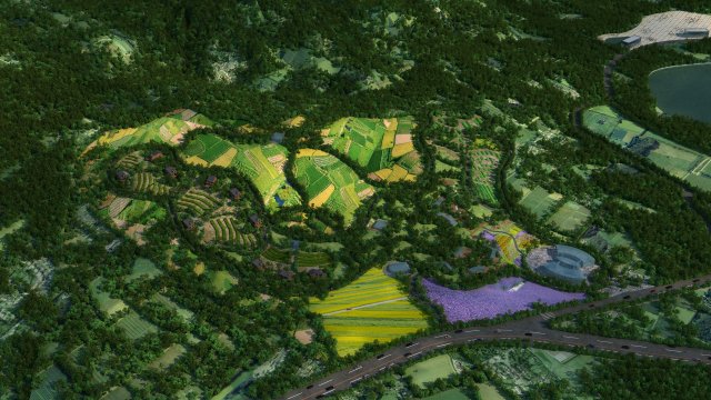 farm 3D Модель .c4d .max .obj .3ds .fbx .stl .blend