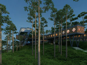 city building Model 3D