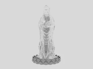 Guanyin Modello 3D
