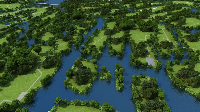 city building 3D Модель .c4d .max .obj .3ds .fbx .stl .blend 