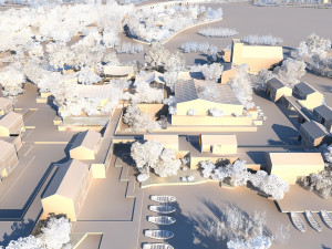 city building Model 3D
