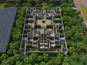 wooden house 3D Model