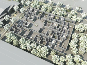 wooden house 3D Model