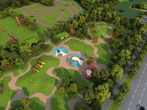 entertainment area 3D Model
