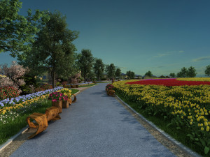 garden Modèle 3D