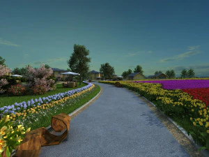 garden 3D Model