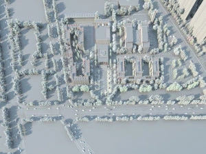 manor 3D Model