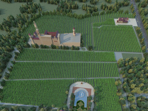 winery 3D Modell