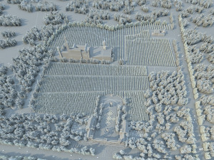 winery 3D Modell