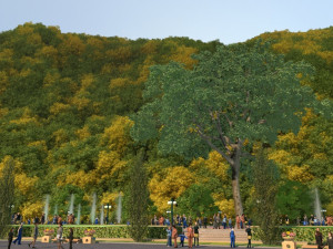mountains 3D 模型