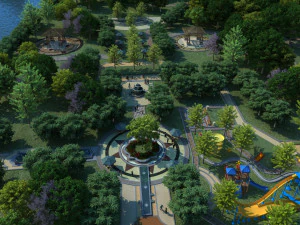 budowa miasta Model 3D