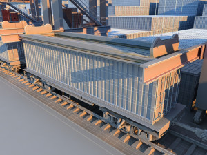 container Modello 3D