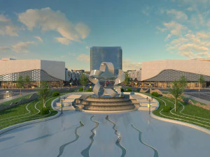 constru&ccedil;&atilde;o da cidade Modelo 3D