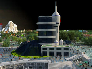 amusement park 3D Model