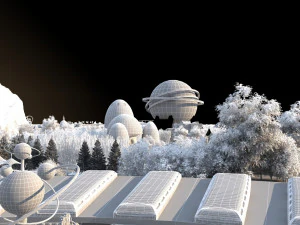 amusement park 3D Model