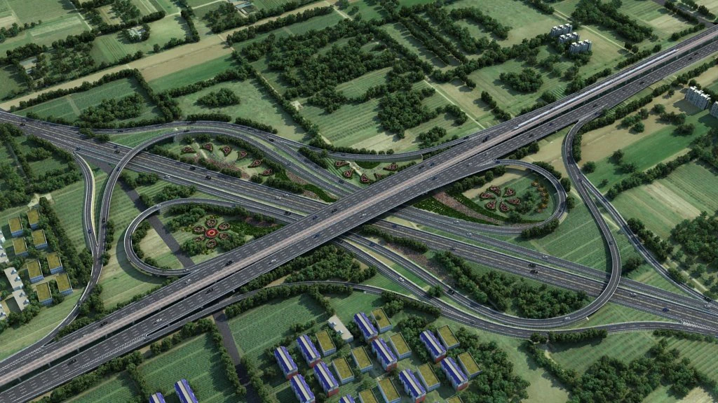 overpass 3D Model .c4d .max .obj .3ds .fbx .stl .blend