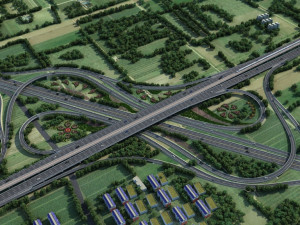 overpass 3Dモデル