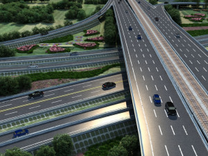 overpass Modello 3D
