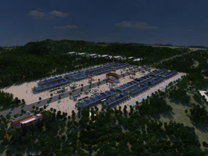 प्राचीन इमारत 3D मॉडल