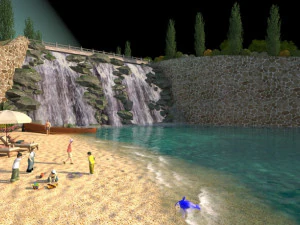 playa Modelo 3D