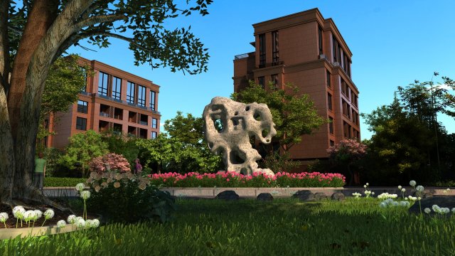city building 3D-Modell .c4d .max .obj .3ds .fbx .stl .blend 