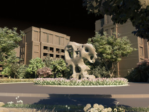 city building 3D-Modell