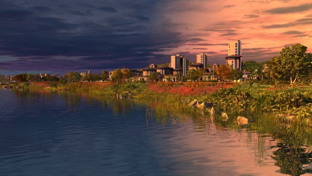 seaside 3D Model .c4d .max .obj .3ds .fbx .stl .blend 