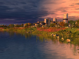 seaside 3D Model