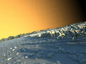 ancient cavalry 3D Model